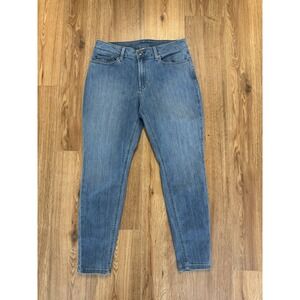 L.L. Bean Beanflex Skinny Leg Favorite Fit Jeans Size 12